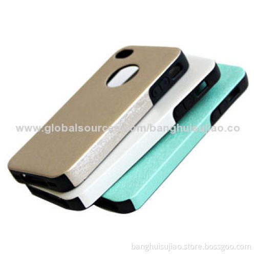Leather Cases for iPhone 5/5S, Leisure Style, Various Colors Available